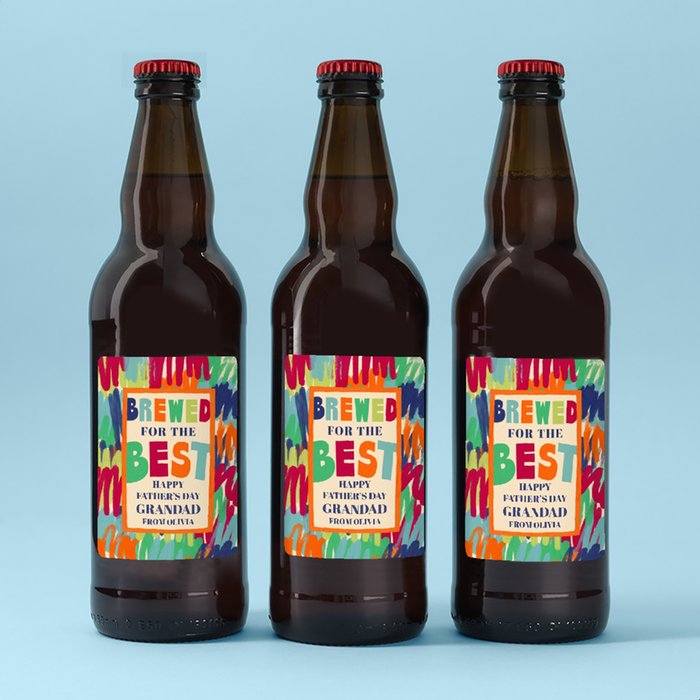 Brewed For The Best Grandad Lager Trio 3 x 500ml