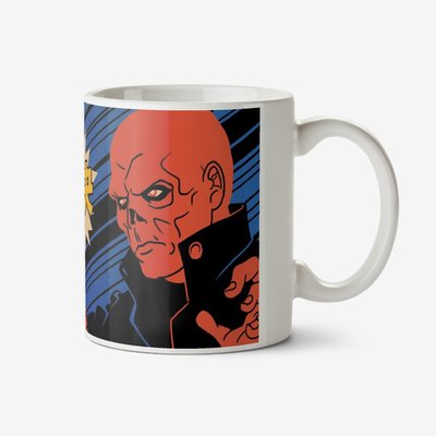 Marvel Avengers Captain America And Red Skull Mug