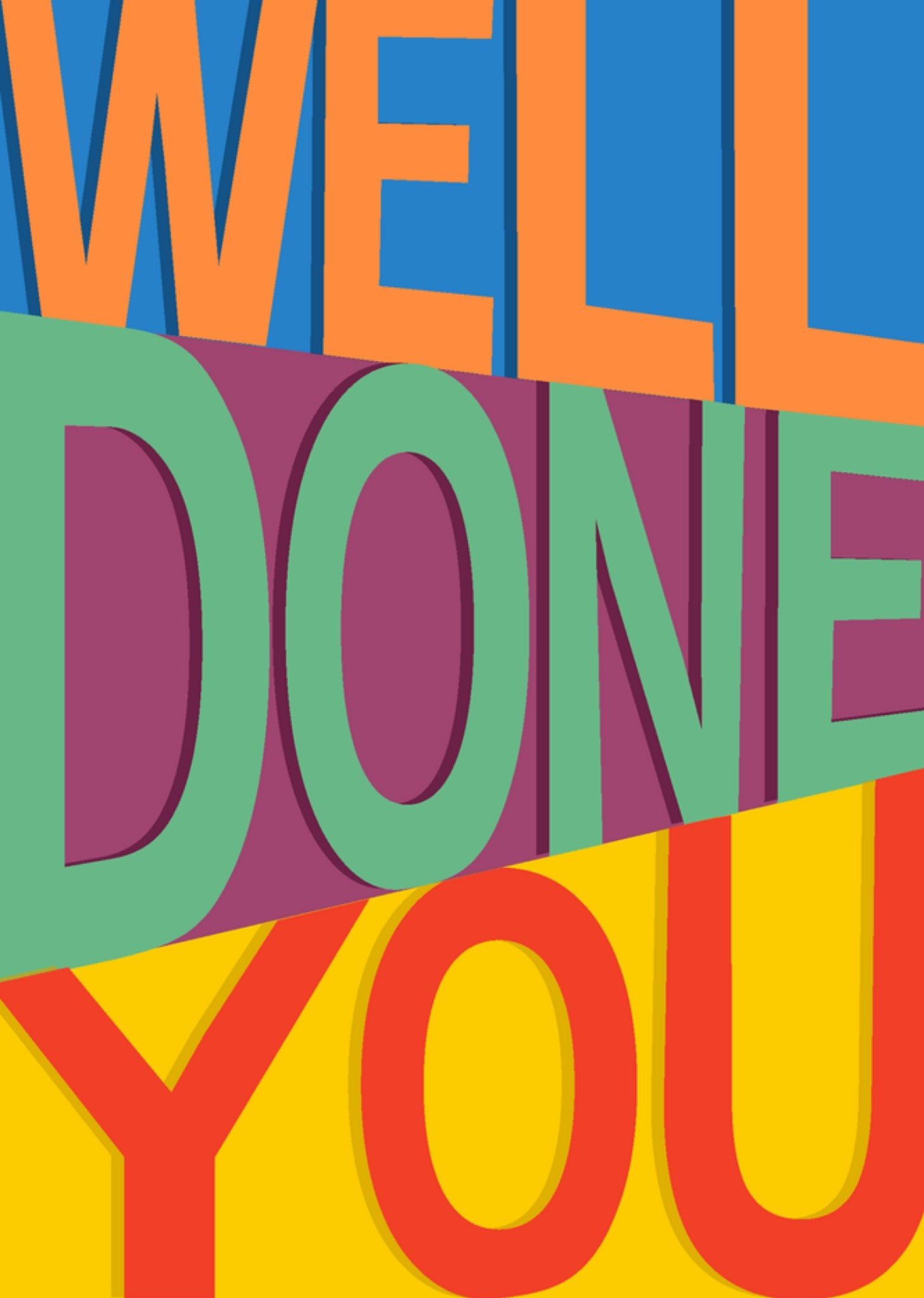 Moonpig Well Done You Card, Large