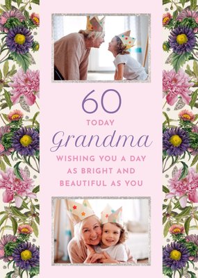 Natural History Museum Grandma Photo Upload Birthday Card
