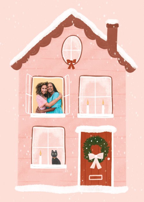 Cosy Home Happy Holidays Photo Upload By The Everygirl Card