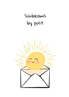 Sunbeams By Post Thinking Of You Card
