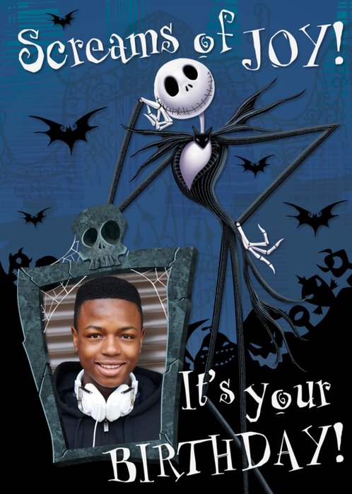 The Nightmare Before Christmas Screams Of Joy Birthday Card