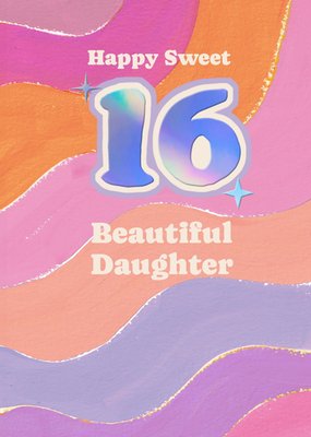 Sweet 16 Birthday Card