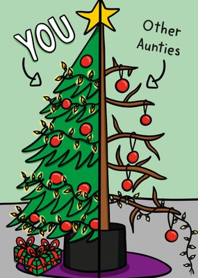 Aunty Christmas Card
