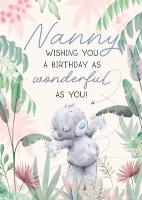 Wonderful As You Nanny Tatty Teddy Birthday Card