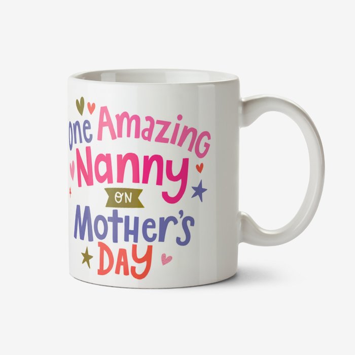 One Amazing Nanny Photo Upload Mug