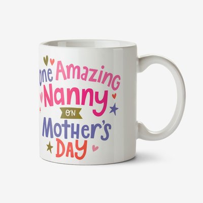 One Amazing Nanny Photo Upload Mug