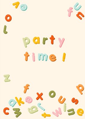 Party Time Card