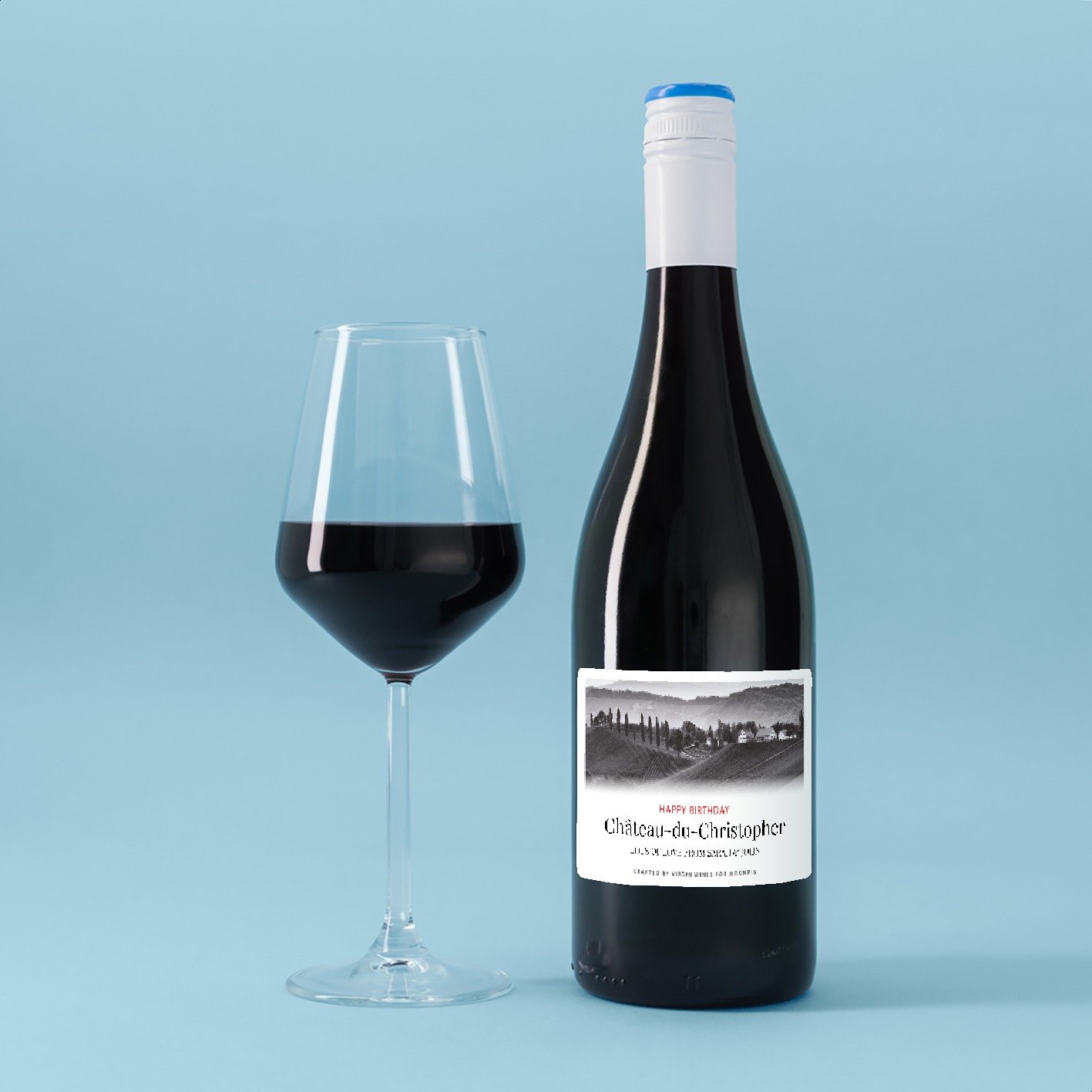 Virgin Wines Personalised Birthday Merlot 75Cl