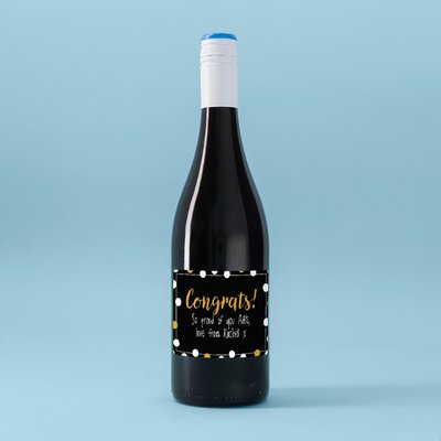 Virgin Wines Personalised Congratulations Merlot