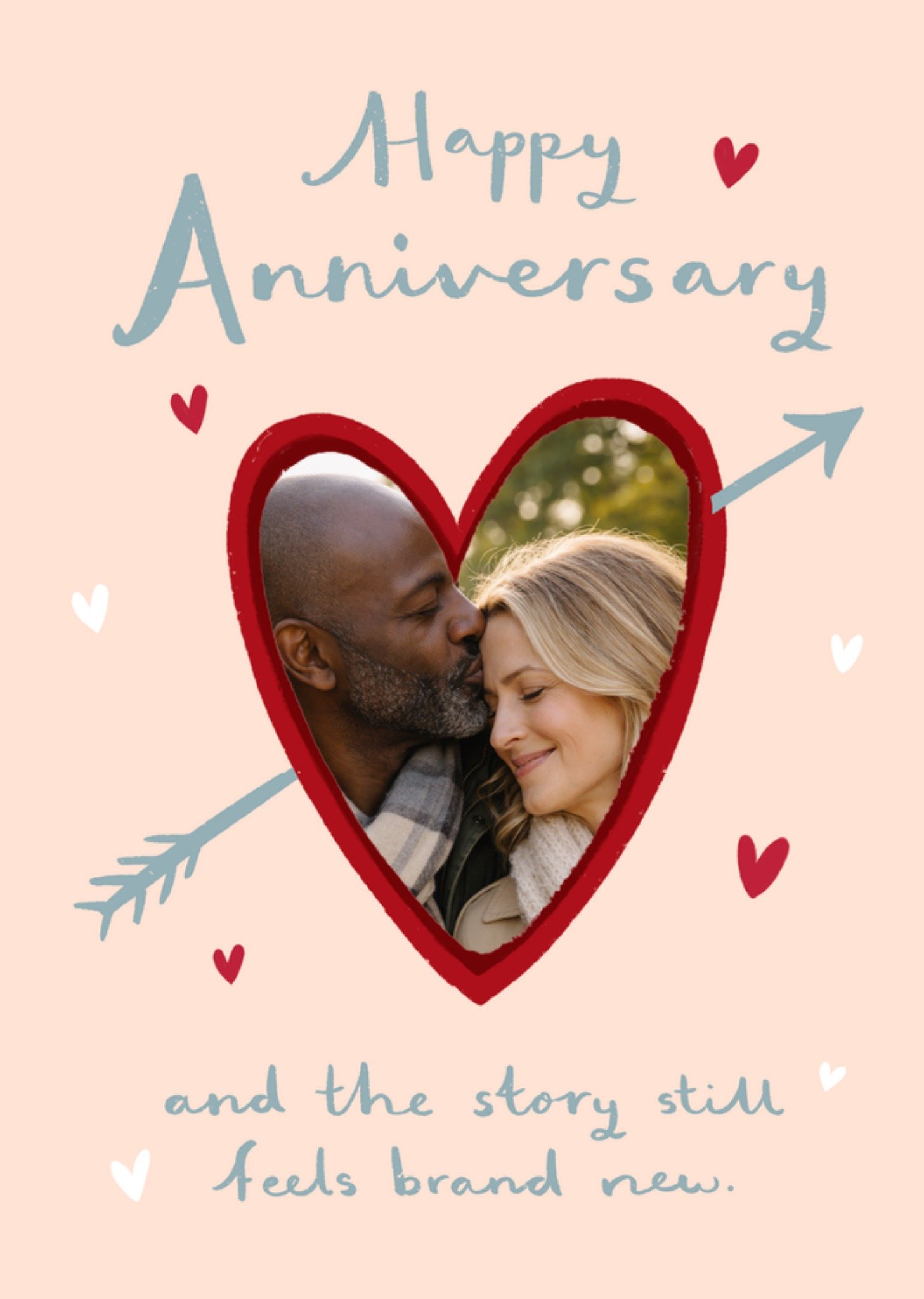 Moonpig The Story Still Feels Brand New Photo Upload Anniversary Card
