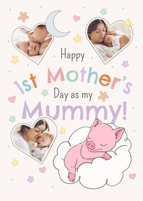 Happy First Mother's Day Photo Upload Card