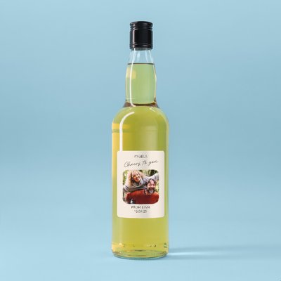 Personalised Photo Cheers To You Whisky 70cl