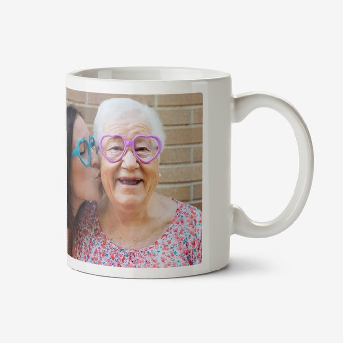 Personalised Text and Photo Upload Mug