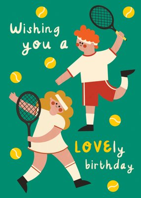 Wishing You A Lovely Birthday Card