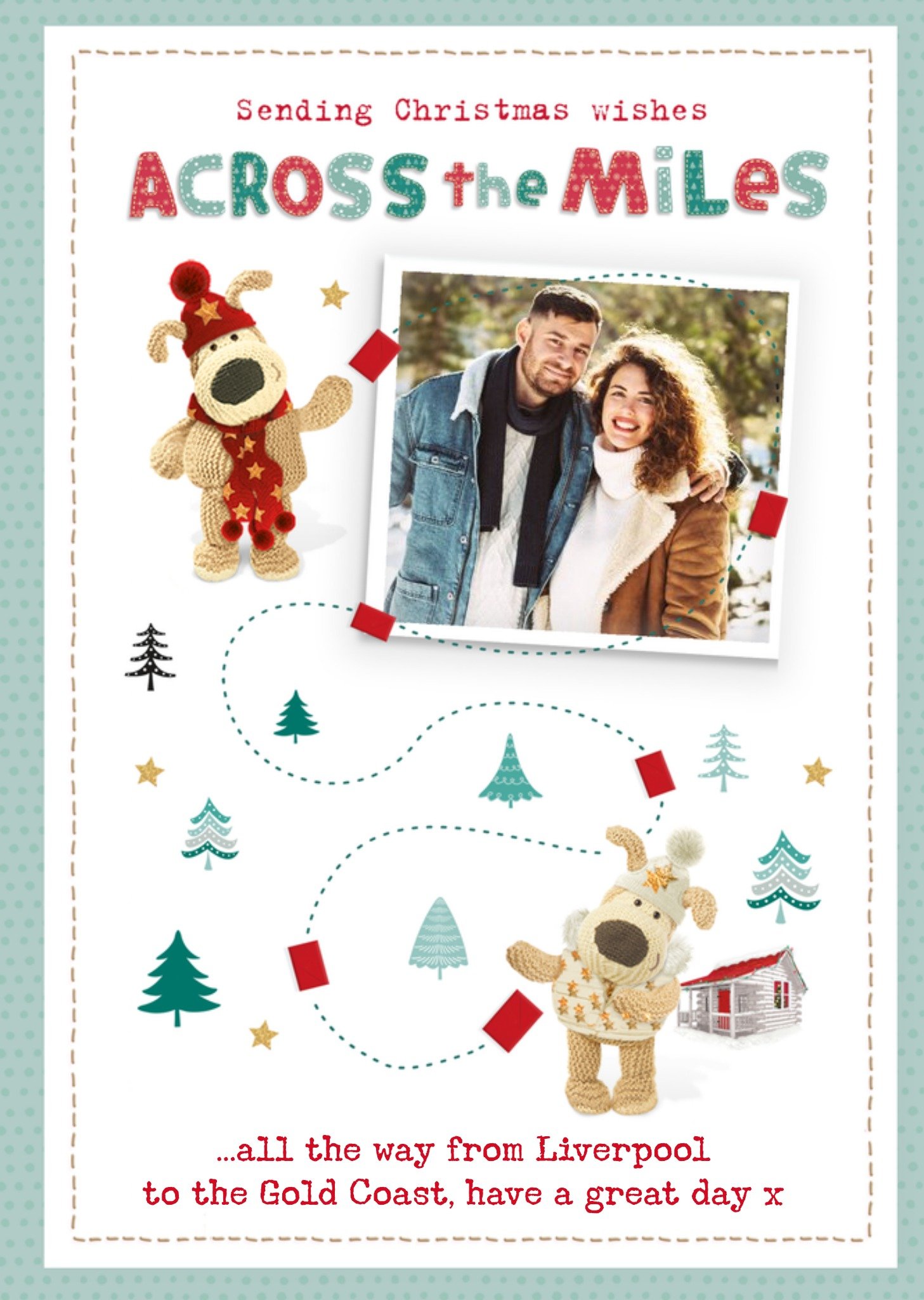 Boofle Photo Upload Christmas Card Sending Christmas Wishings Across The Miles