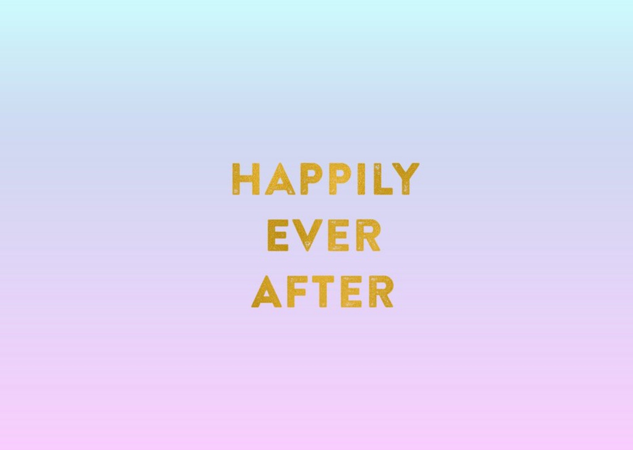 Moonpig Pastel Wash Happily Ever After Personalised Wedding Day Card