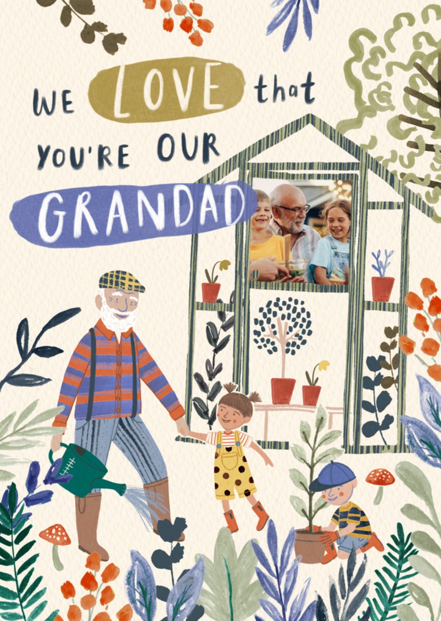 Moonpig We Love That You're Our Grandad Card