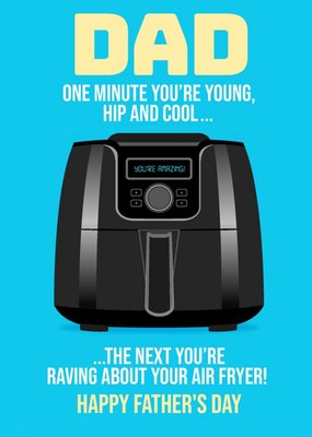 Air Fryer Father's Day Card