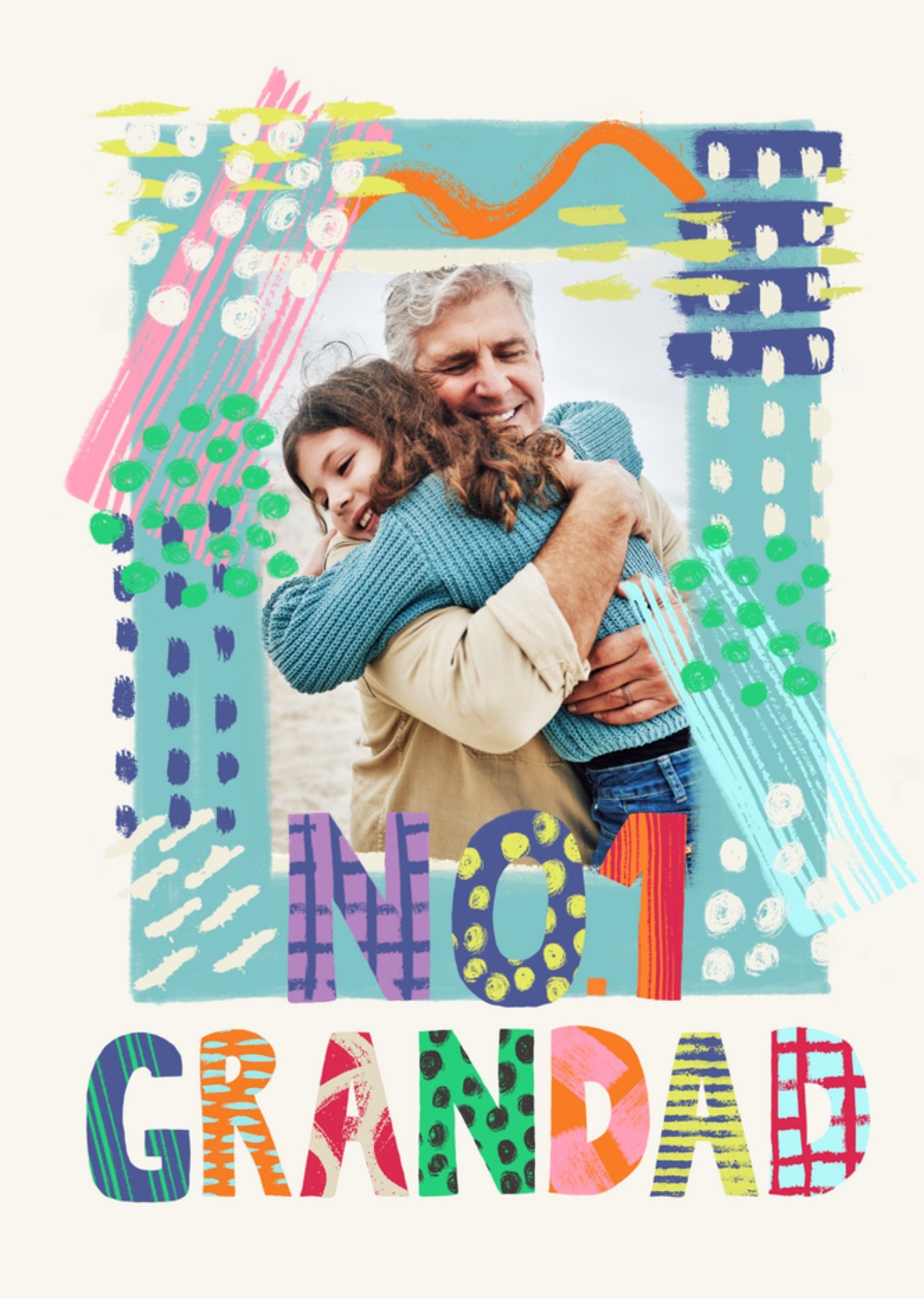 Moonpig No.1 Grandad Photo Upload Father's Day Card