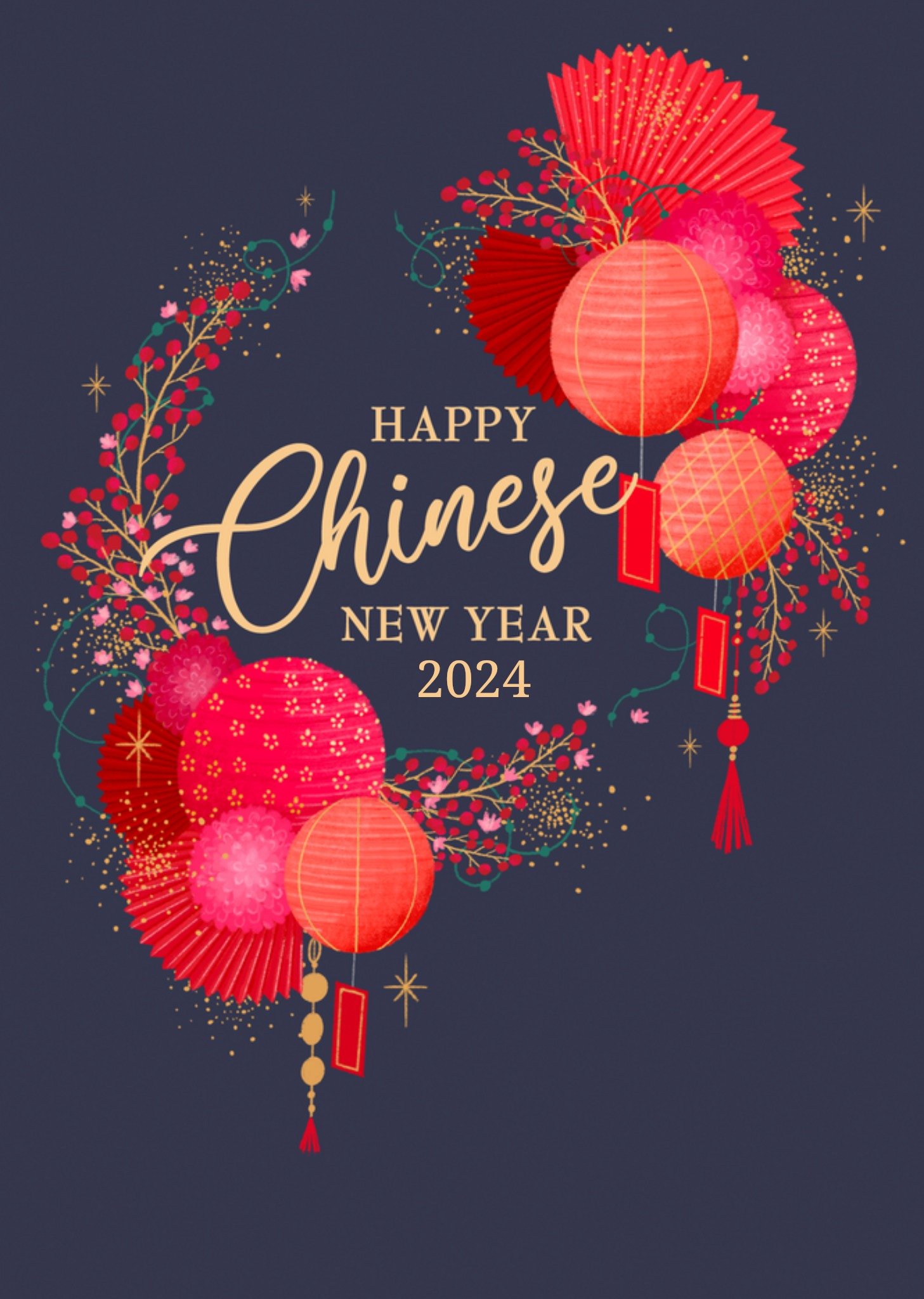 Moonpig Happy Chinese New Year Card Ecard
