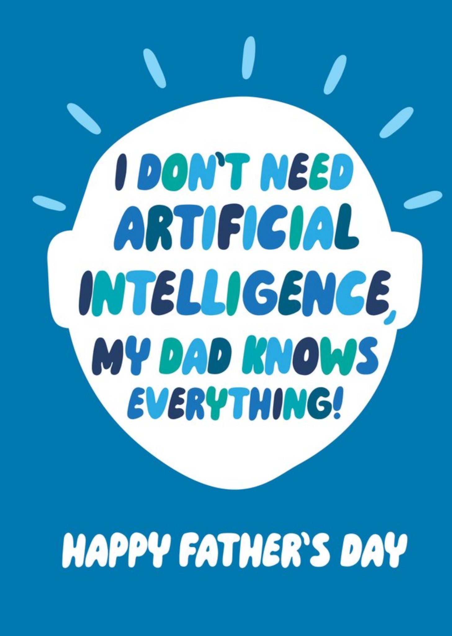 Moonpig My Dad Knows Everything Father's Day Card