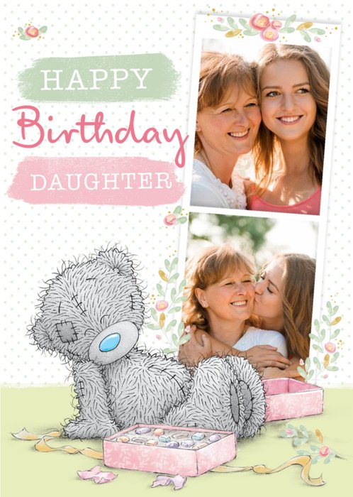 Daughter Birthday Card - Tatty Teddy - photo upload card