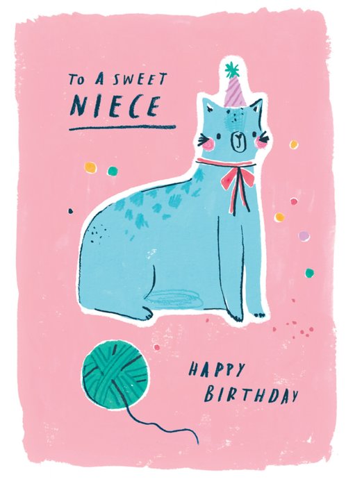 To A Sweet Niece Happy Birthday Card