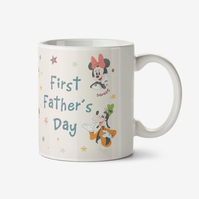 Disney Mickey Mouse & Friends First Father's Day Photo Upload Mug