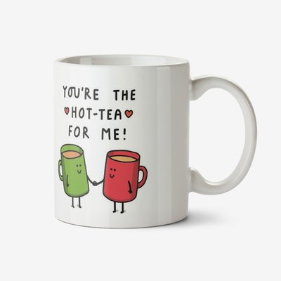 Hottie Hot Tea Funny Pun Mug