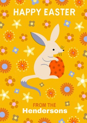 Lisa Koesterke Illustrated Bilby Customisable Easter Card