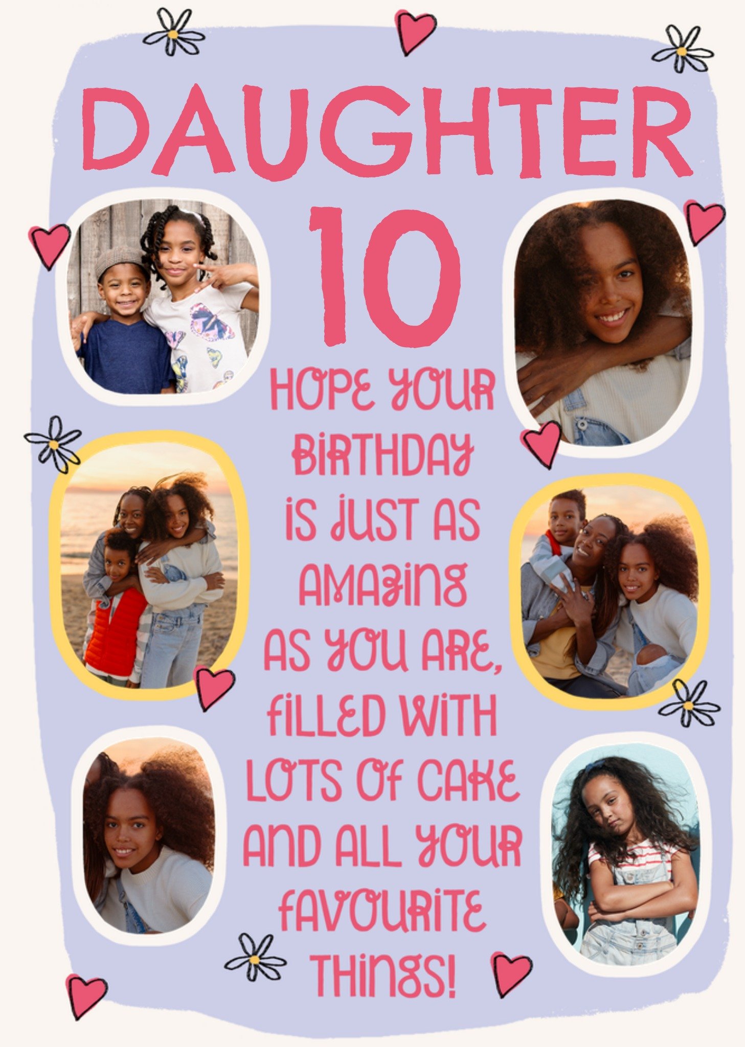 Moonpig Hope Your Birthday Is Just As Amazing As You Are Photo Upload Card