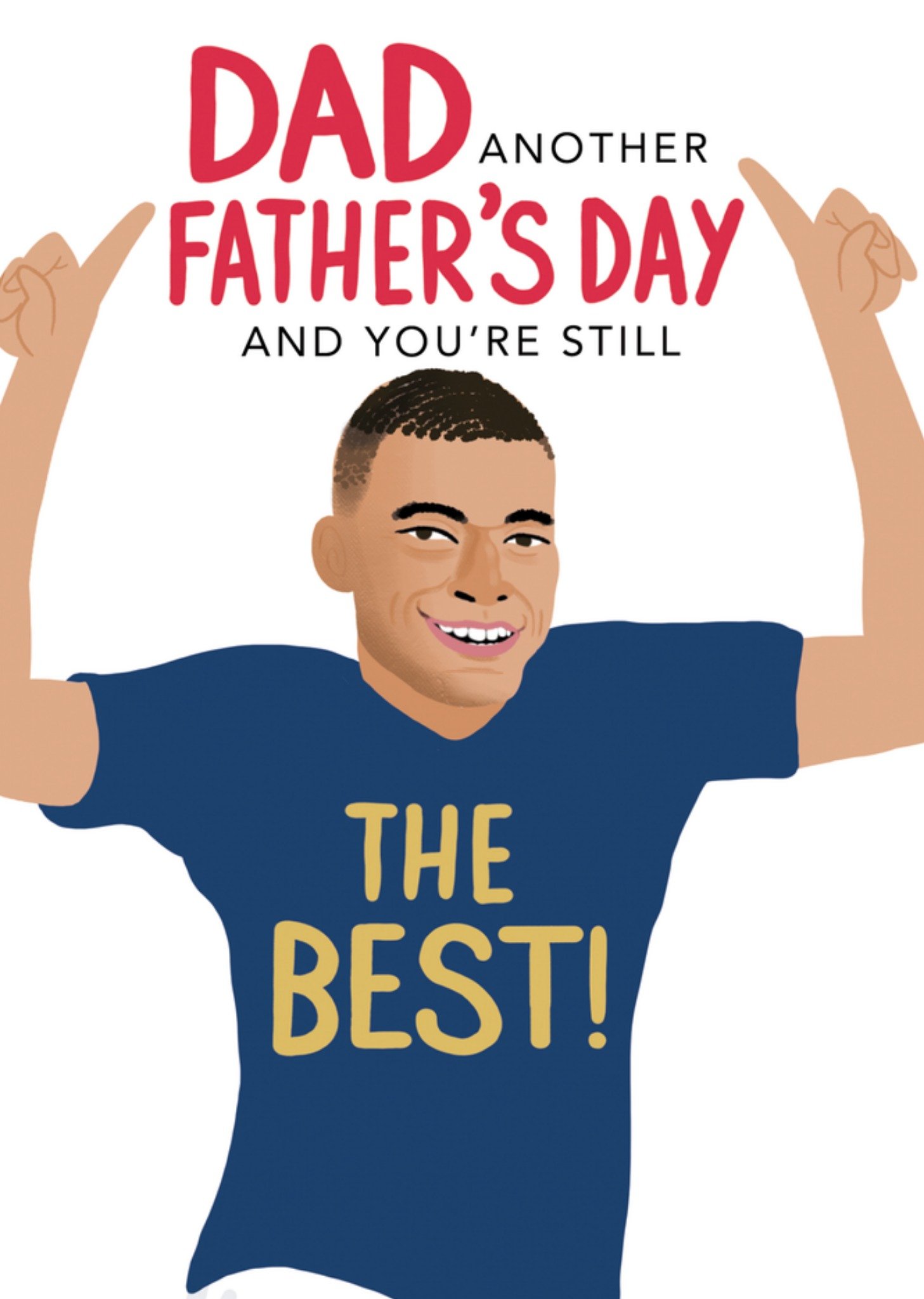 Moonpig Football Illustrated Another Year Still The Best Dad Father's Day Card