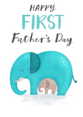 Happy First Fathers Day Card