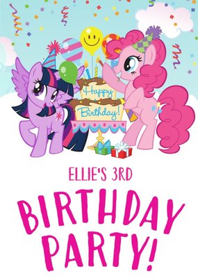 My Little Pony 3Rd Birthday Card