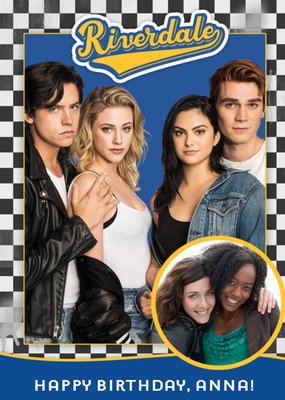 Archie Comics Riverdale Happy Birthday Photo Upload Card