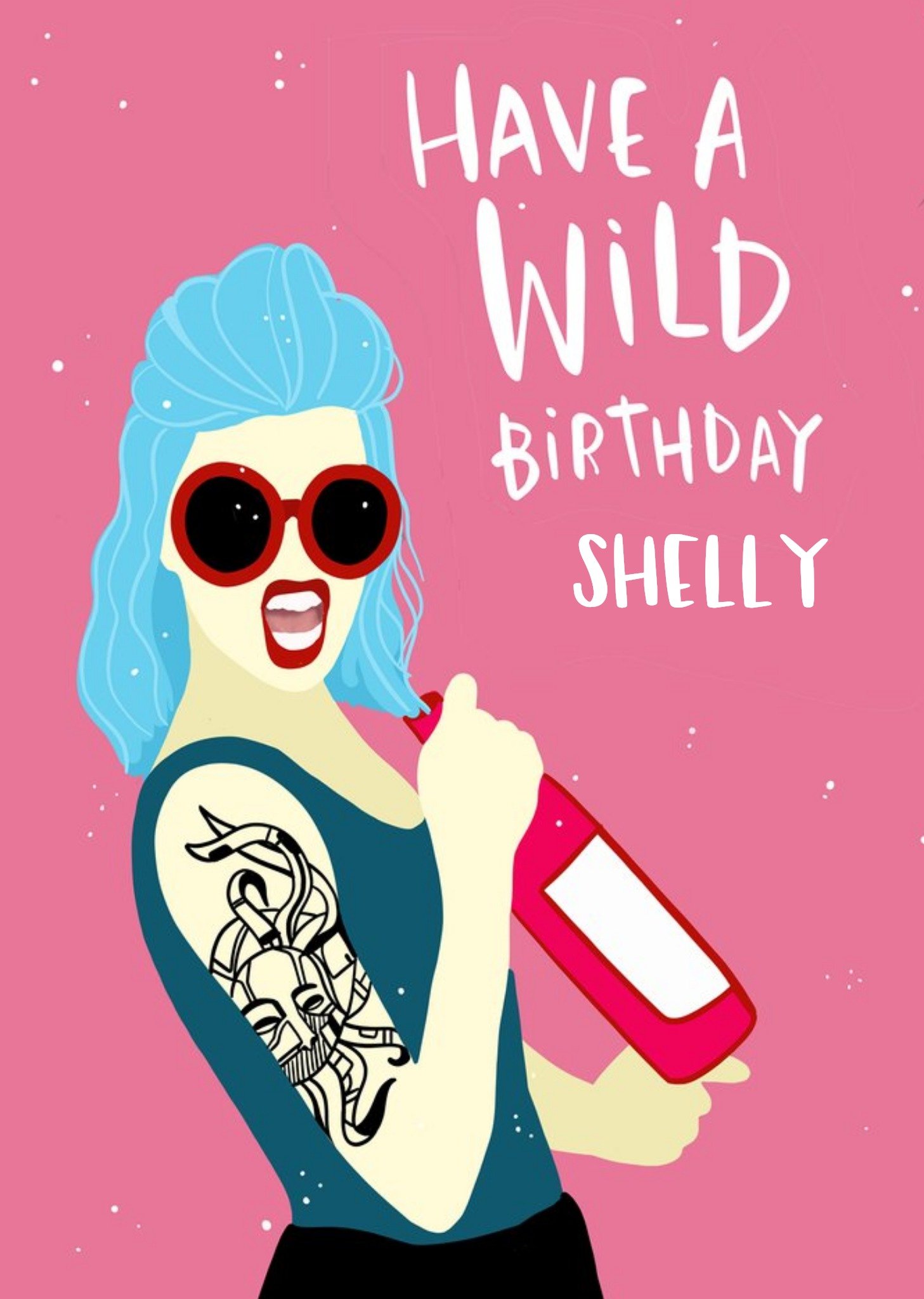 Moonpig Lucy Maggie Have A Wild Birthday Birthday Card