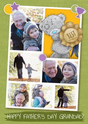 Tatty Teddy To The Best Grandad Happy Father's Day Multi-Photo Card