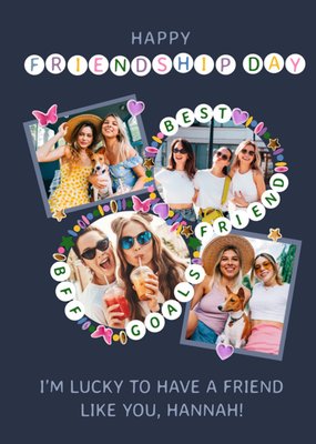 Happy Friendship Day Photo Upload Card