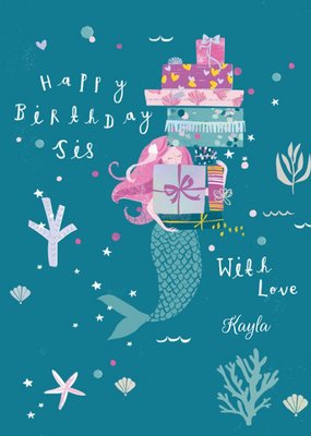 Hotchpotch Mermaid Gifts Birthday Card