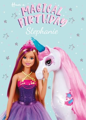 Barbie birthday cards online