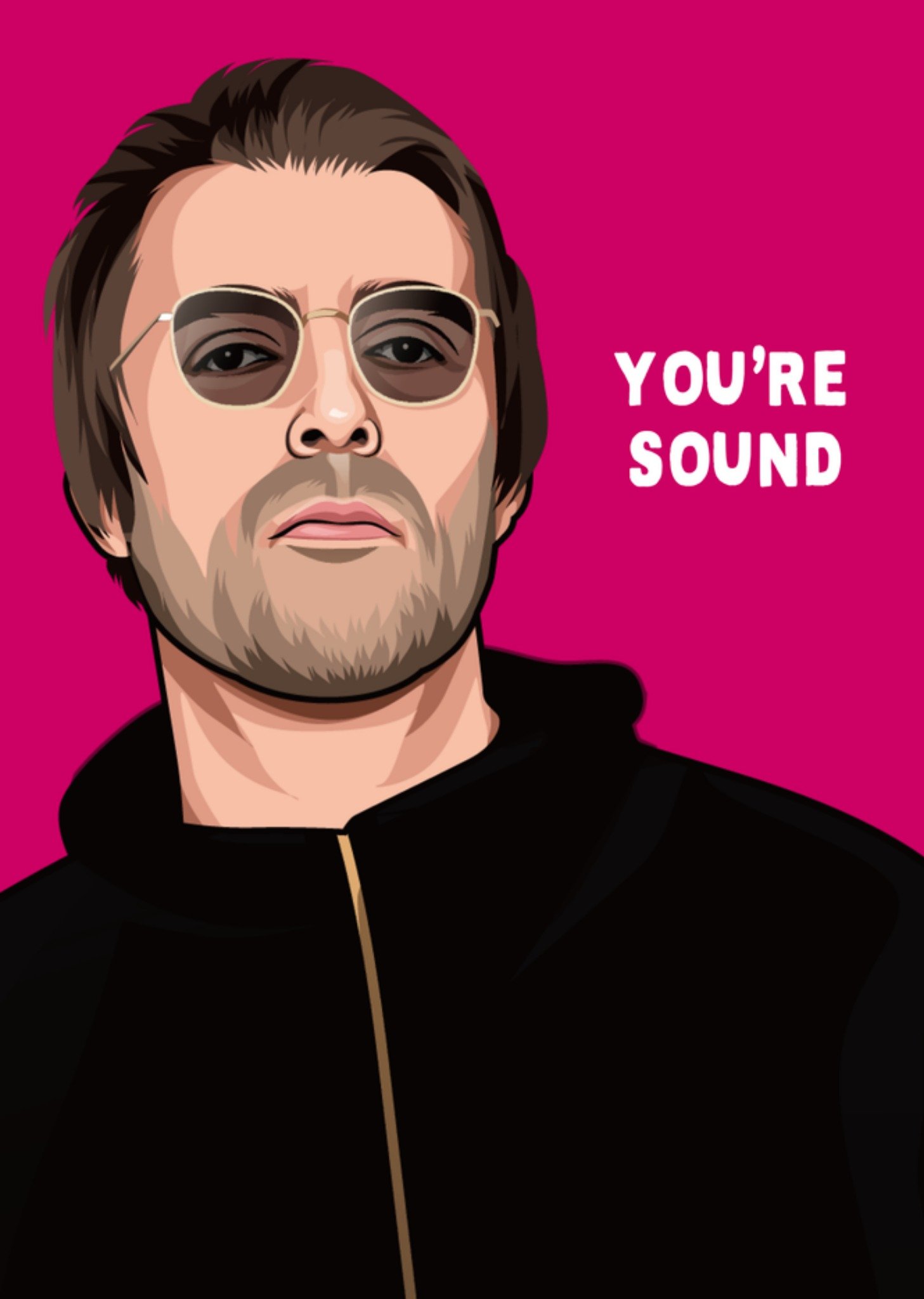 Moonpig You're Sound Illustrated Valentine's Day Card