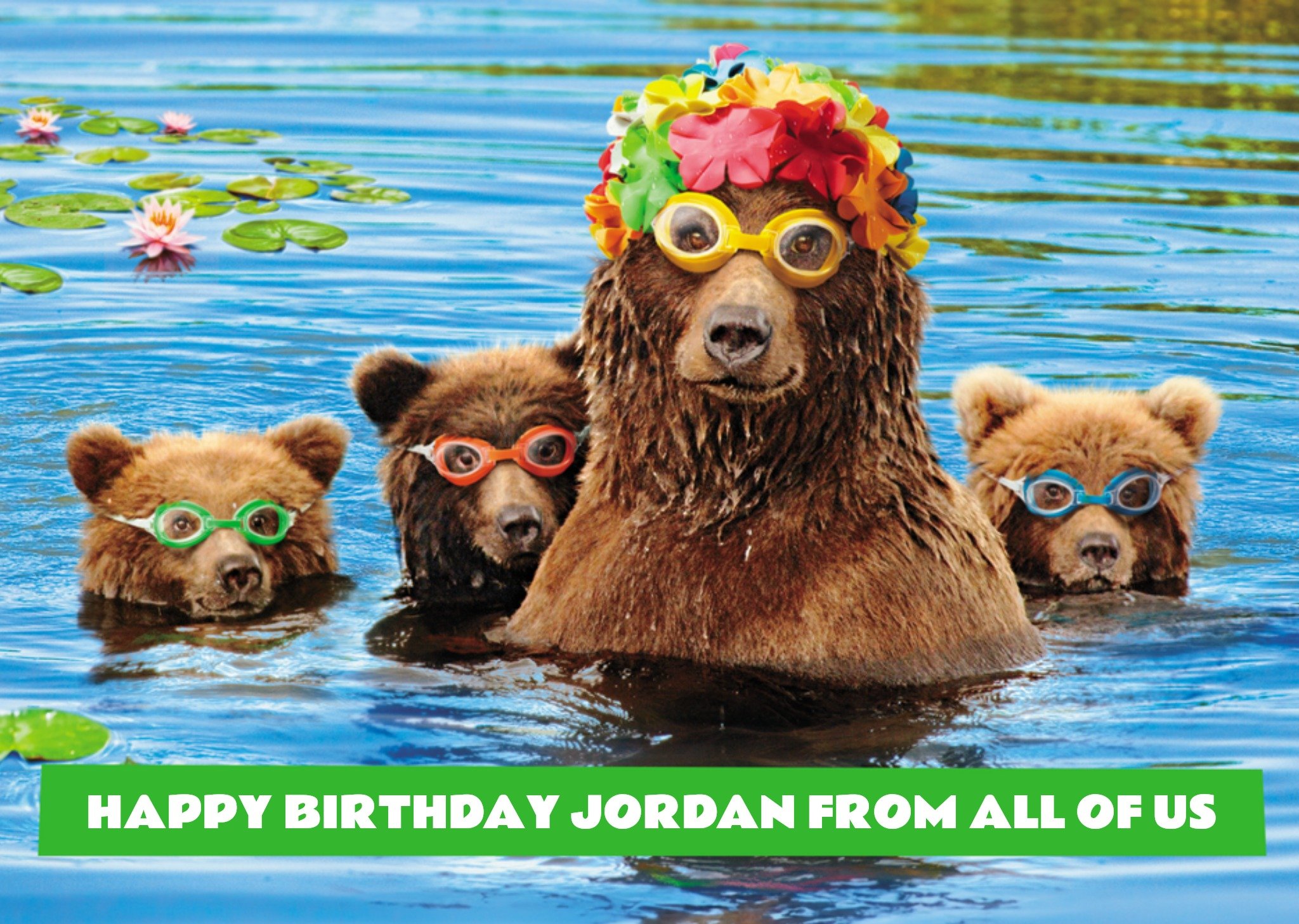Moonpig Family Of Bears Birthday Card