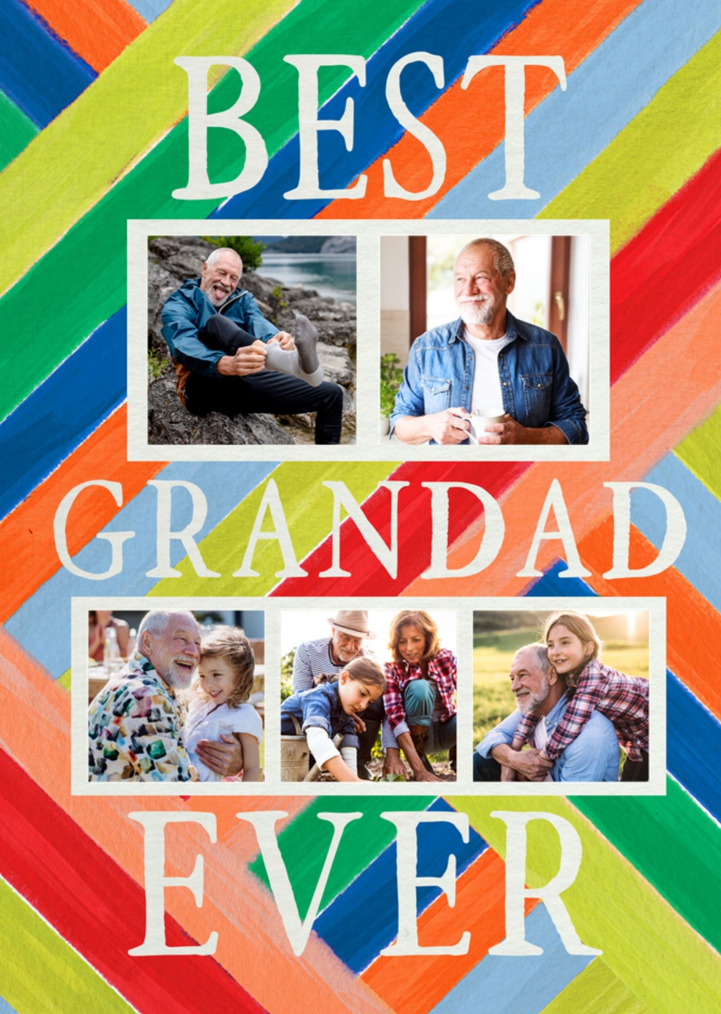 Moonpig Best Grandad Every Photo Upload Birthday Card