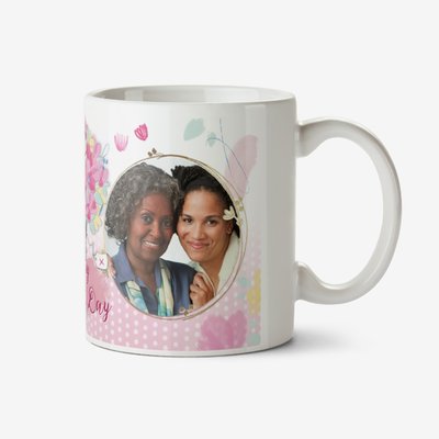 Tatty Teddy Mother's Day Floral Photo Upload Mug