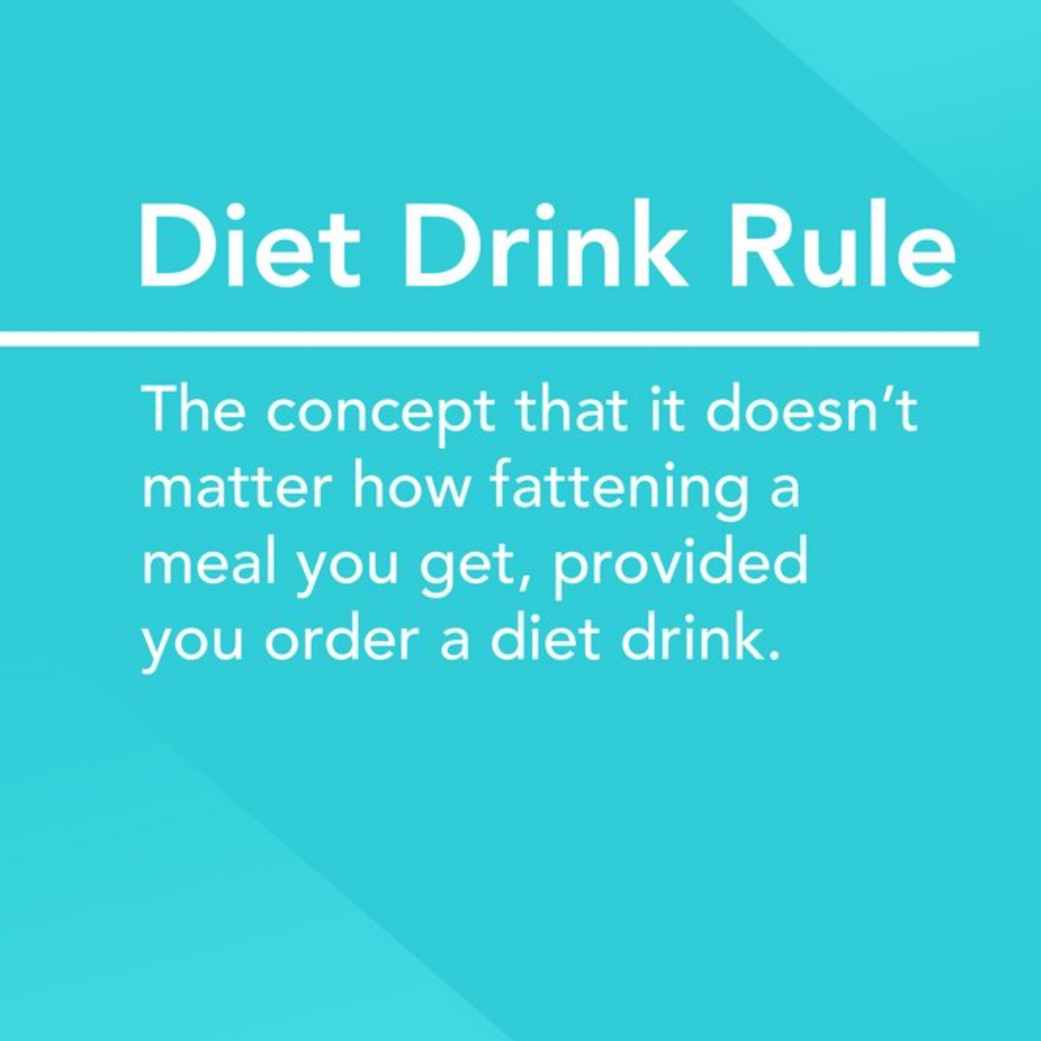 Moonpig Alternative Type Diet Drink Rule Card