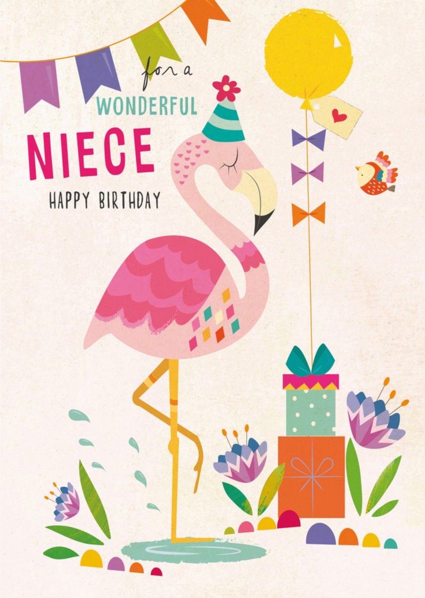 Moonpig For A Wonderful Niece Happy Birthday Card