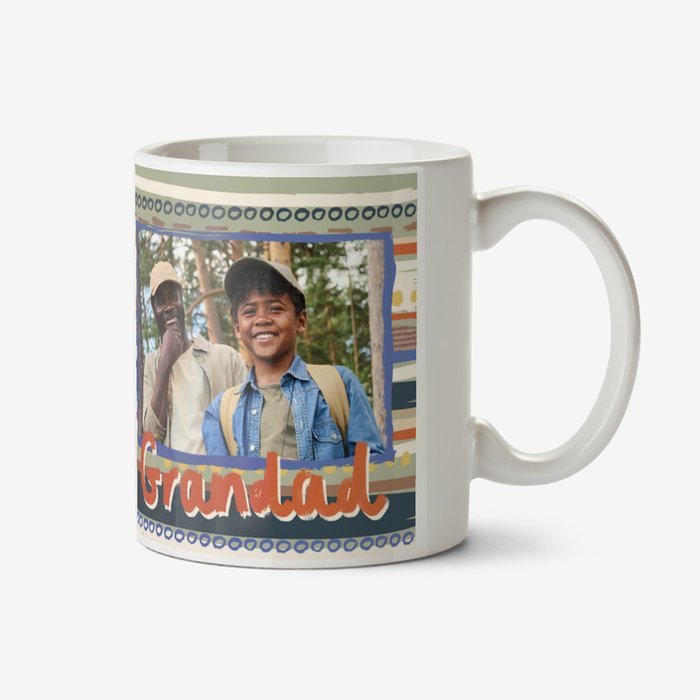 Grandad Photo Upload Father's Day Mug