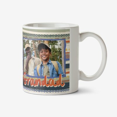 Grandad Photo Upload Father's Day Mug